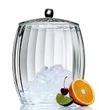 Clear Acrylic Double Wall Ice Bucket w/ Lid
