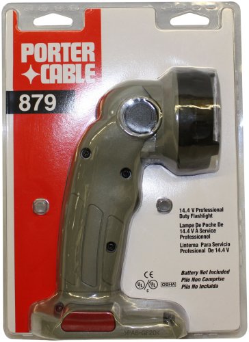 Porter Cable 879 14.4-Volt Tilting Head Flashlight, No Battery