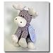 Baby Sock Moose Sock Monkey Friend