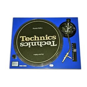 Blue Face Plate for Technics SL-1200 SL-1210 MK2 Turntables by