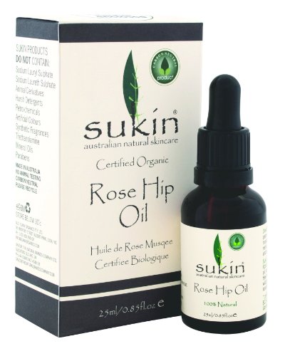 Amazon.com : Sukin Rose Hip Oil, 0.85 Fluid Ounce : Body Oils : Beauty