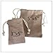 New Burlap Favor Gift Bags With Drawstring 5 x 7 - Pack Of 24 Bags Medium ($0.82 each)