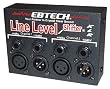 Ebtech LLS-2-XLR Line Level Shifter 2-Channel Box with XLR Jacks