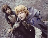 Autographed Wood Photograph - ELIJAH *LOTR* LORD OF THE RINGS 8X10 W COA - Autographed NFL Photos