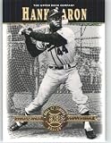 2001 Upper Deck Hall of Famers #2 Hank Aaron - Atlanta Braves (Baseball Cards)