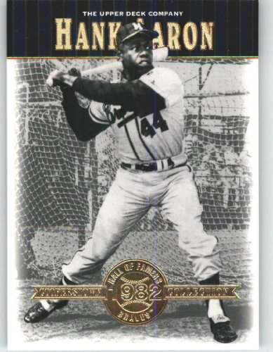 2001 Upper Deck Hall of Famers #2 Hank Aaron - Atlanta Braves (Baseball Cards)