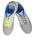 iSUN Elastic No Tie Shoelaces for Kids Shoes,Running, Athletic, Mens, Womens - Flat Shoe Laces for Sneakers Athletes Board Shoes and Casual Shoes