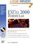 Excel 2000 Formulas