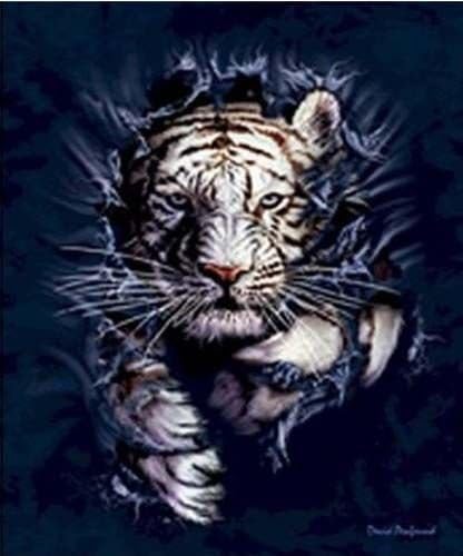 Collection Penfound Snow Leopard Tiger High Quality Mink Style Blanket 50x60,Gift Blanket, Throw Blanket,Children Blanket