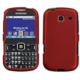 Titanium Solid Red Hard Protector Case Cover For Samsung Freeform III R380