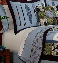 Catch a Wave Queen Size Sheet Set
