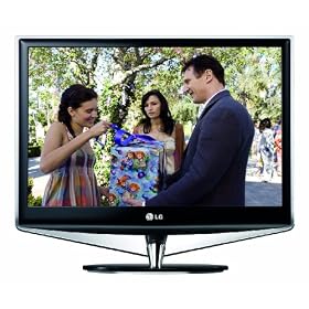 LG 22LU4010 22-inch Widescreen HD Ready LCD TV with Freeview - Black