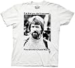 Chuck Norris Success Mens White T-shirt