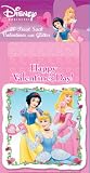 Disney Princess Valentine Treat Sack W/glitter Card