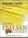 Books : Antonia Isola's Simple Italian Cookery (Annotated)