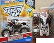 2011 Hot Wheels Monster Jam Mud Truck #59/80 DALMATIAN MONSTER MUTT 1:64 Scale Collectible Truck with Monster Jam TATTOO