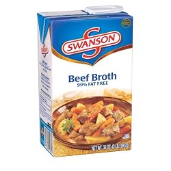 Swanson Beef Broth, 32-Ounce Aseptic Box (Pack of 12)