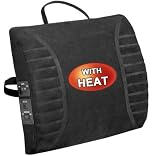 Comfort Products Relaxzen Massaging Lumbar Cushion with Heat