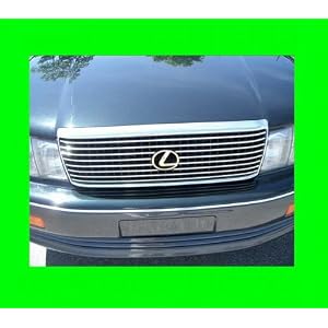 1990-2001 LEXUS LS400 CHROME GRILL GRILLE KIT 1991 1992 1993 1994 1995 1996 1997 1998 1999 2000 90 91 92 93 94 95 96 97 98 99 00 01 LS 400