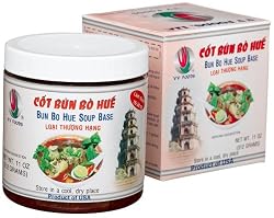 VV Foods Cot Bun bo Hue (Bun Bo Hue Soup Base), 10-Ounce Boxes (Pack of 4)