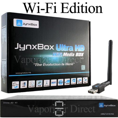 JynxBox Ultra HD V3 FTA Satellite Receiver Wi-Fi Edition