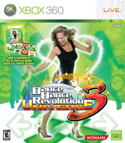 Dance Dance Revolution Universe 3 with Dance Mat
