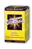 51pBdQiJjuL. SL160  Natural Balance Extra Strength Guarana, 60 Count