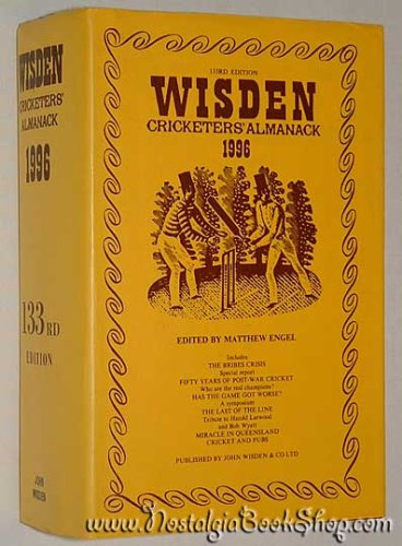  : Wisden Cricketers' Almanack 1996