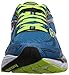 Saucony Men's Ride 8 Running Shoe, Deepwater/Citron/Orange,9 M US