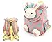 Pumud 3d Animal Rabbit Anti-lost Baby Backpack Toddler Kids School Bag (Pink)
