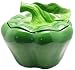 Kitchen & Housewares : Bell Pepper Ceramic Casserole Serving Pot/Cookie Jar