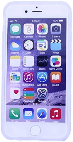 iPhone 6 Case LiangYe IMD Slim-Fit Ultra-Thin Anti-Scratch Shock Proof Dust Proof Anti-Finger Print TPU Case for iPhone 6 (4.7 inch) - White Marble