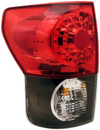 Anzo USA 311092 Toyota Tundra Black LED Tail Light Assembly -