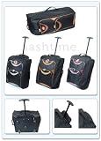 LIGHTWEIGHT SMALL WHEELED HAND LUGGAGE TROLLEY CABIN FLIGHT BAG SUITCASE