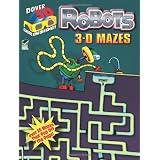 3-D Mazes--Robots (Dover 3-D Mazes) ~ Peter Donahue