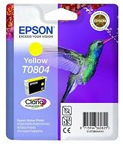 Epson Original T0804 Yellow Ink Cart