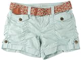 Vanilla Star Ruched Belted Shorts