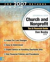 Zondervan 2008 Church and Nonprofit Tax and Financial Guide: For 2007 Returns (Zondervan Church and Nonprofit Tax Financial Guide)