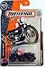 Matchbox 2018 MBX Off Road Yamaha SCR 950 (Motorcycle) 89/125, Black and Red