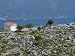 Agia Sofia Church and Ithaki Landscape, Karia, Kefalonia, Ionian Islands, Greece Photographic Poster Print by Walter Bibikow, 40x30
