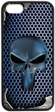 Special Metal Pattern Punisher Skull Plastic and TPU (Laser Technology) cases for Apple iphone 5 or 5S
