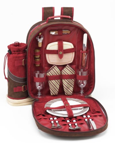 Picnic at Ascot - Windsor Backpack for 2 - Red
