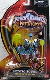Power Rangers Mystic Force Mystic Sound 6 Inch Tall Action Figure - Blue Power Ranger with Weapons That Glow in the Dark