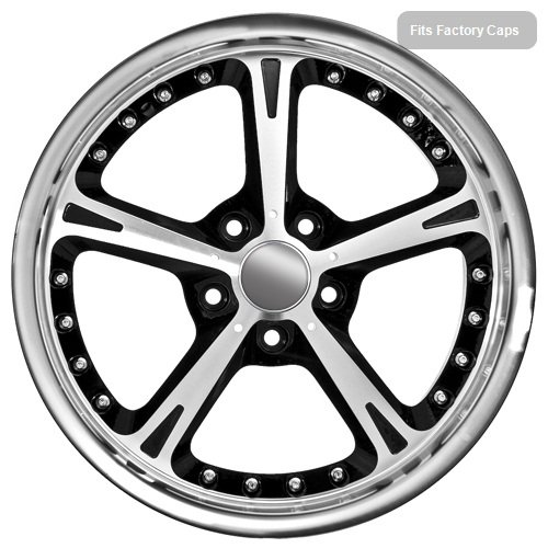 51pBzFWnoJL 18 Inch BMW Wheels Rims Black (set of 4)
