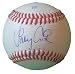Vinny Castilla Autographed ROLB Baseball, Colorado Rockies, Atlanta Braves, Proof Photo