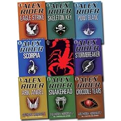 Alex Rider Pack Collection, 9 books, RRP �62.91 (Scorpia Rising, Stormbreaker, Point Blanc, Skeleton Key, Eagle Strike, Scorpia, Ark Angel, Snakehead, Crocodile Tears) (Alex Rider)