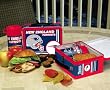 New England Patriots Memory Company Team Lunch Box NFL Football Fan Shop Sports Team Merchandise
