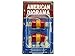 Oil Drum Accessory Set of 2 For 1:18 Scale Models by American Diorama 23977