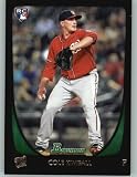 2011 Bowman Draft Baseball Card # 52 Cole Kimball RC - Washington Nationals (RC - Rookie Card) MLB Trading Card in Screwdown Case!