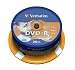 Verbatim DVD-R Advanced AZO + 16x 4,7 GB Glossy bedruckbar DVD-Rohlinge 25er Spindel